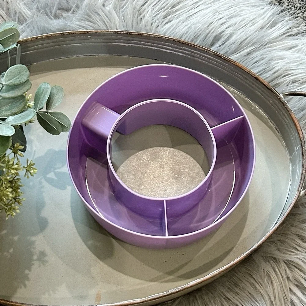 Snack Bowl Attachment Set Of 2 For Stanley‎ Cup 40oz Tumbler Acc's Purple/Blue